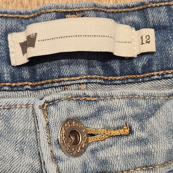 LEVI'S Bermuda Shorts - Sz 12 - Picture 5 of 7